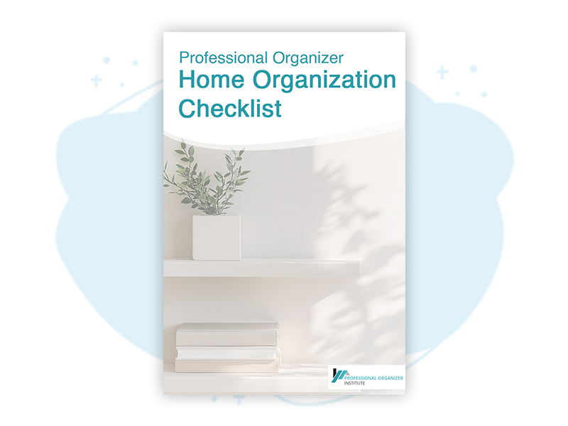 Professional Organizer Home Organization Checklist